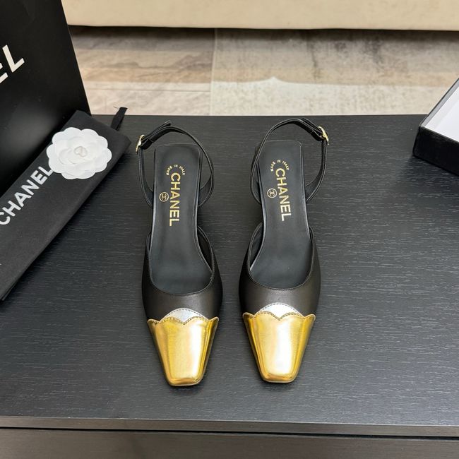 Chanel Slingbacks Lambskin 64106-6