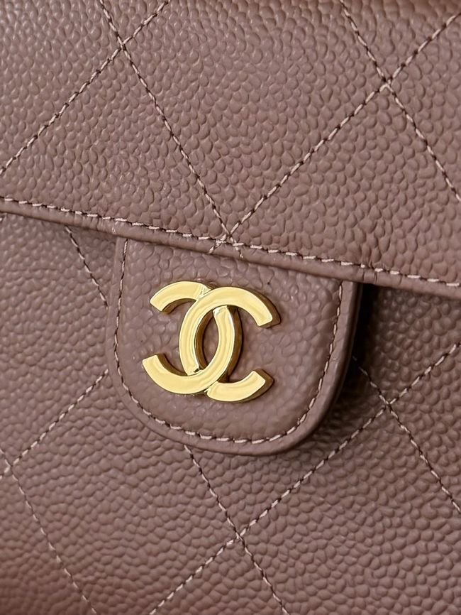 Chanel Small Shopping Bag AS6025 Dark pink