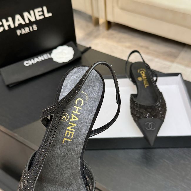 Chanel Slingbacks Lambskin 64110-3