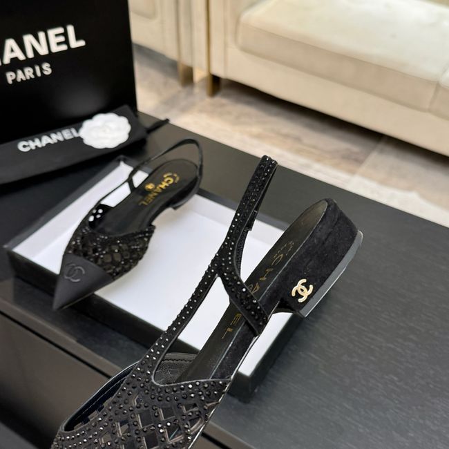 Chanel Slingbacks Lambskin 64110-3