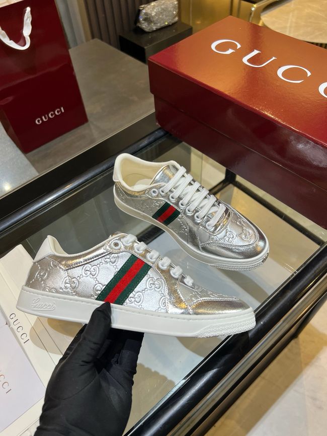 Gucci sneakr with Web 757943-16