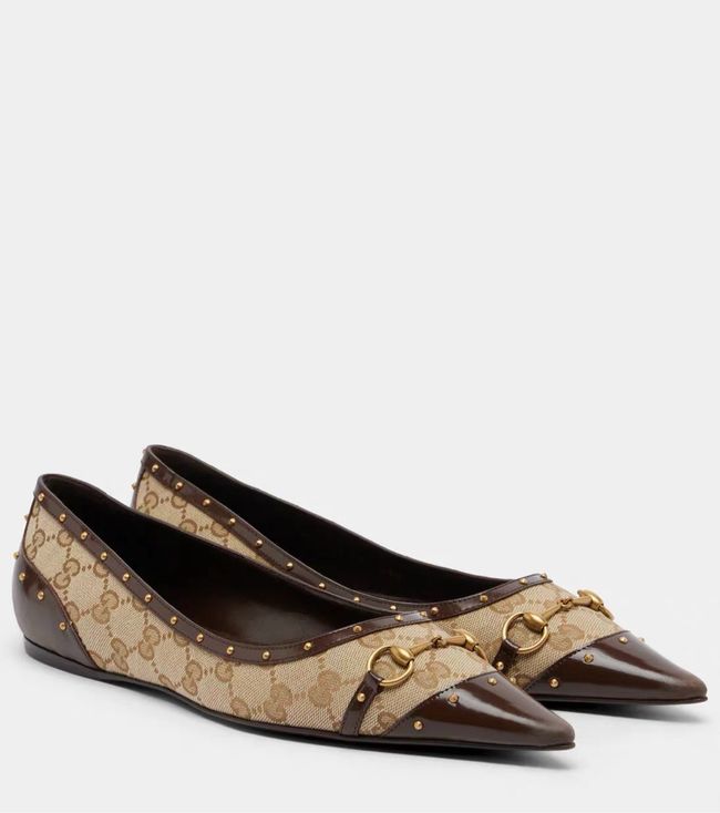 Gucci Womens Savoy ballerina 875101-1