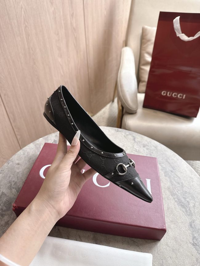 Gucci Womens Savoy ballerina 875101-2