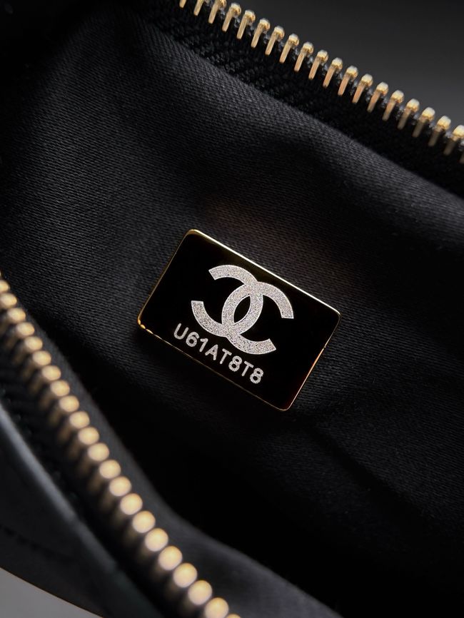 Chanel Medium Shopping Bag AS5466 Transparent & Black