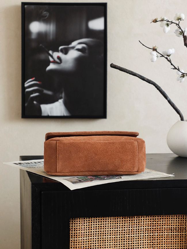 Chanel 2.55 Handbag AS6449 camel