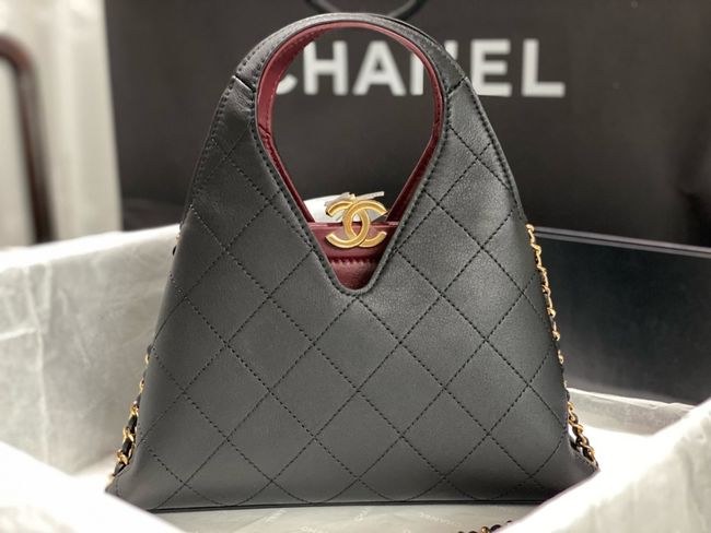 Chanel Small Shopping Bag AS6392 black