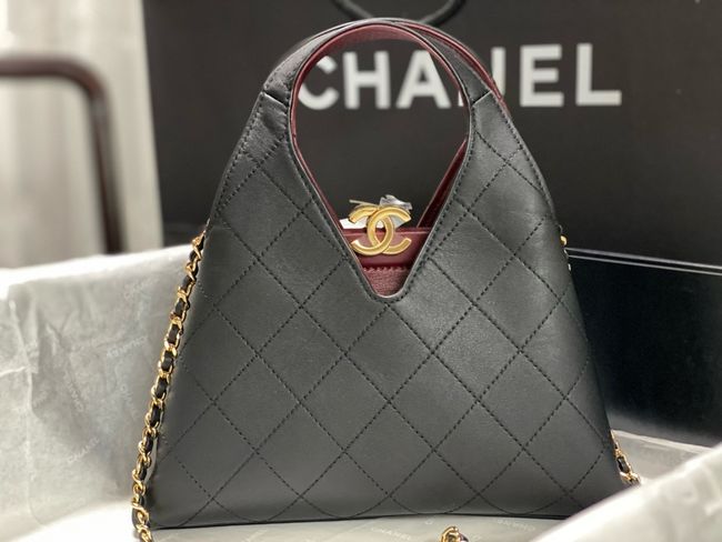 Chanel Small Shopping Bag AS6392 black