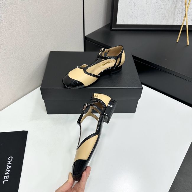 Chanel Mary Janes Lambskin 64151-4