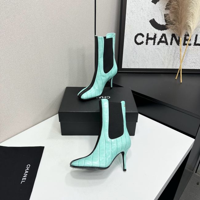 Chanel Mid-Calf Boots Calfskin 64178-3