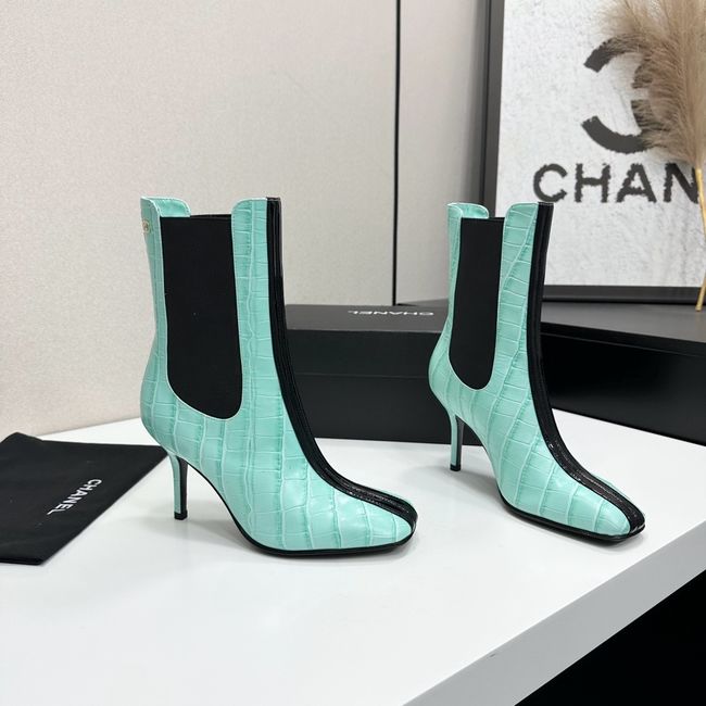 Chanel Mid-Calf Boots Calfskin 64178-3
