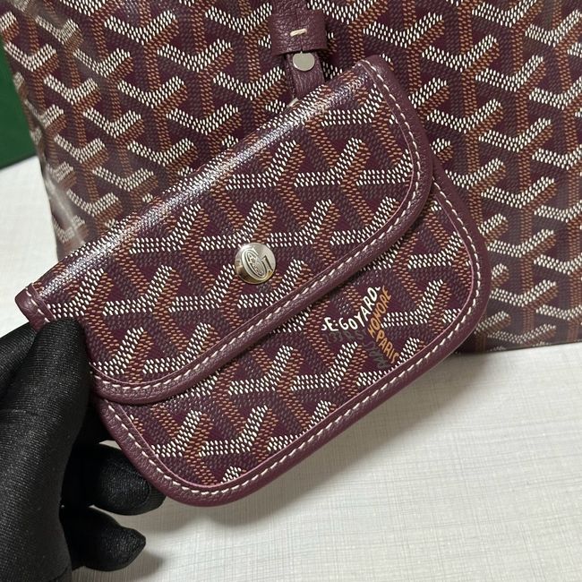 Goyard Hobo Boheme Mini Bag CL51P burgundy