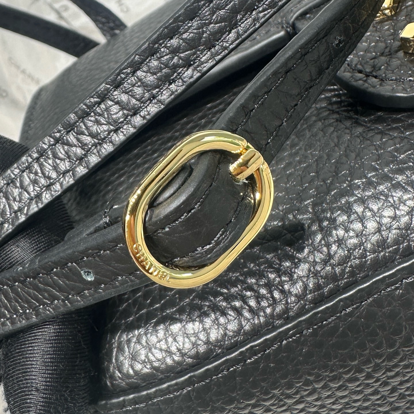 Chanel Mini Flap Bag AS6573 Black&dold