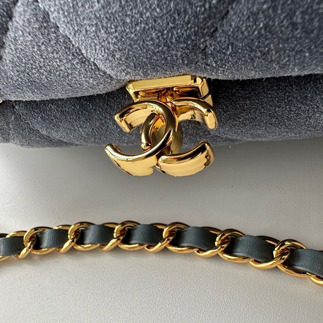 Chanel Clutch with chain AP5252 gray