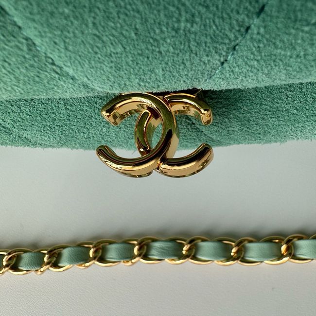 Chanel Clutch with chain AP5252 light green