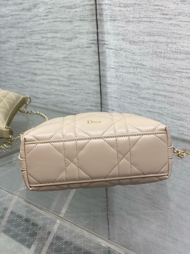Diorling Mini Bag Macrocannage Lambskin S2613OU Fraise