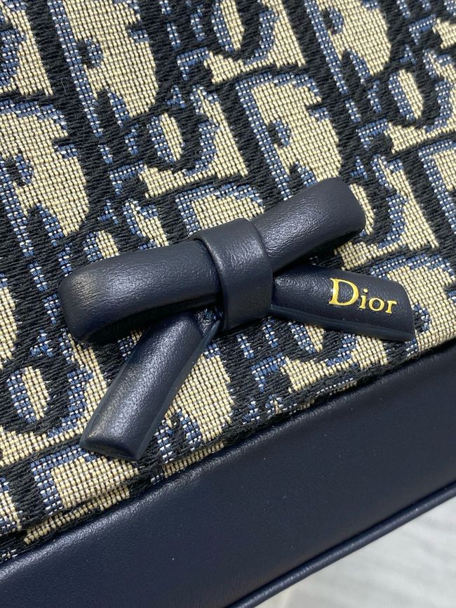 Dior Promenade Mini Bag with Chain S2514OU Blue