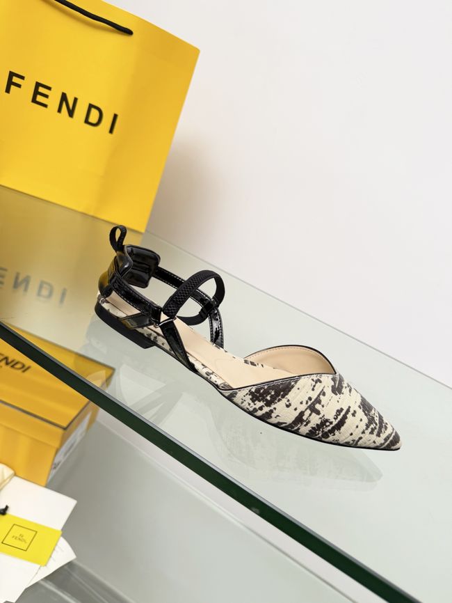 Fendi WOMENS SANDAL slingback Colibri Lite 8J8559-2