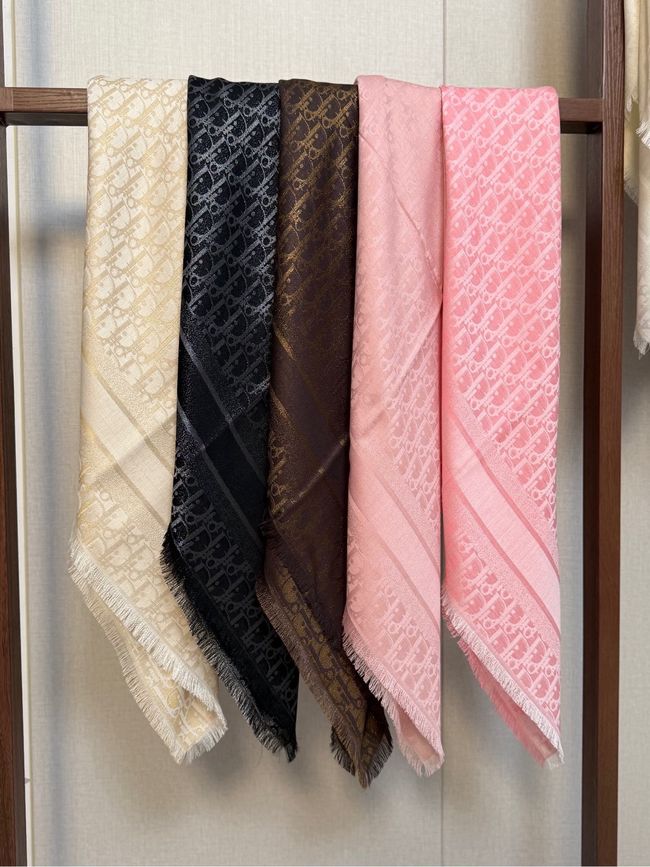 Dior Oblique Shawl Wool and Silk Jacquard I1058-1