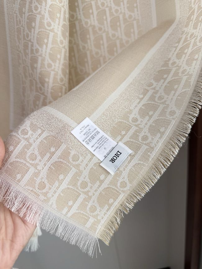 Dior Oblique Shawl Wool and Silk Jacquard I1058-10