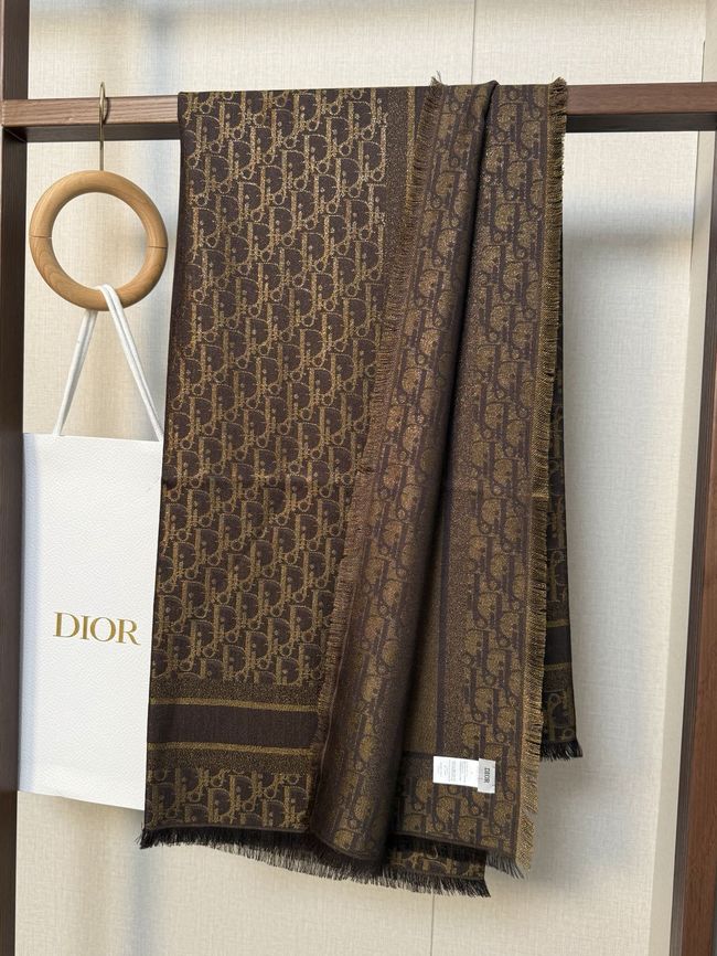 Dior Oblique Shawl Wool and Silk Jacquard I1058-11