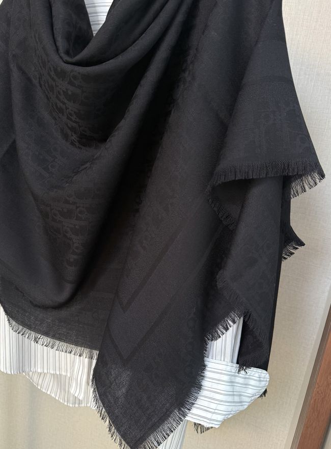Dior Oblique Shawl Wool and Silk Jacquard I1058-5