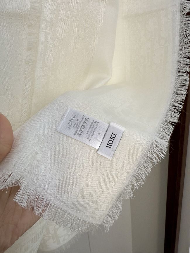 Dior Oblique Shawl Wool and Silk Jacquard I1058-6