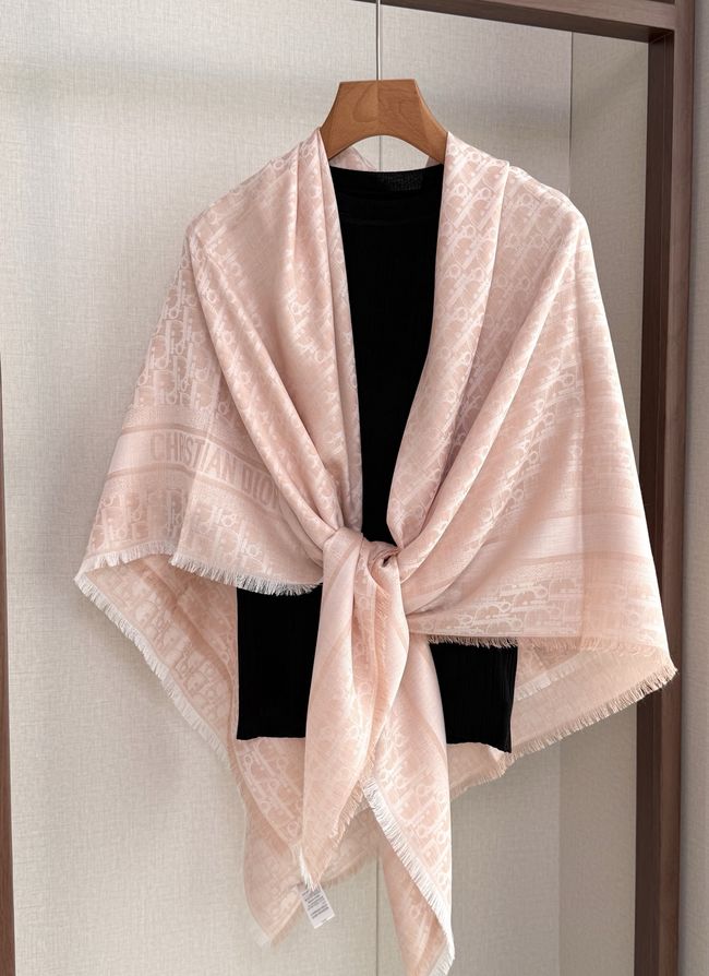 Dior Oblique Shawl Wool and Silk Jacquard I1058-9