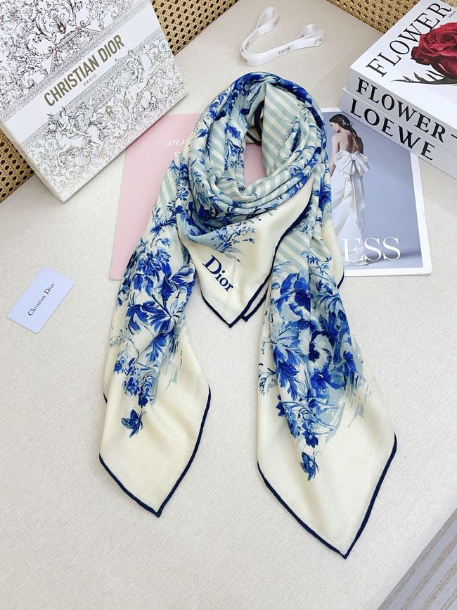 Dior Oblique Shawl Wool and Silk Jacquard I1061-1