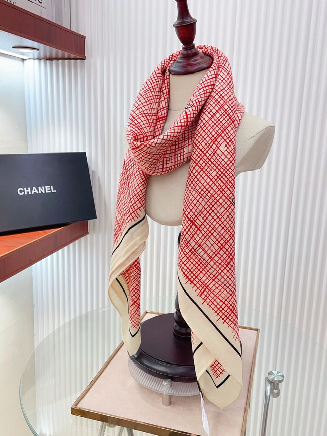 Chanel Wool and Silk Shawl AAC491-1