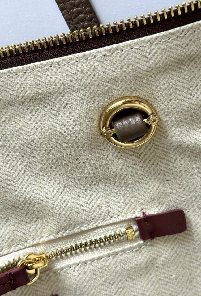Chanel Shopping Bag Grained Calfskin AS6483 brown