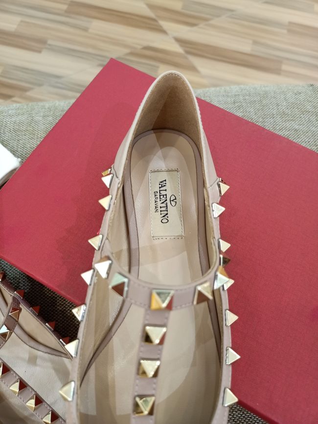 Valentino ROCKSTUD patent leather studded ballet flats WS0403V-1