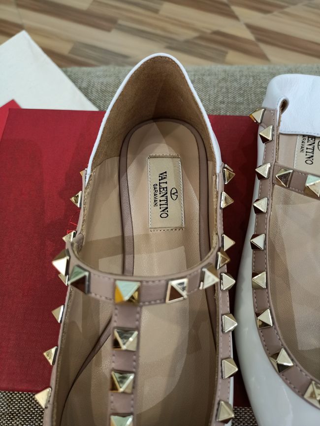 Valentino ROCKSTUD patent leather studded ballet flats WS0403V-2