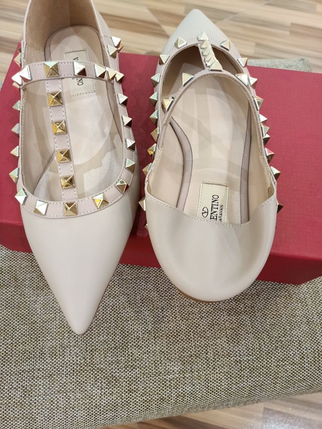 Valentino ROCKSTUD patent leather studded ballet flats WS0403V-3