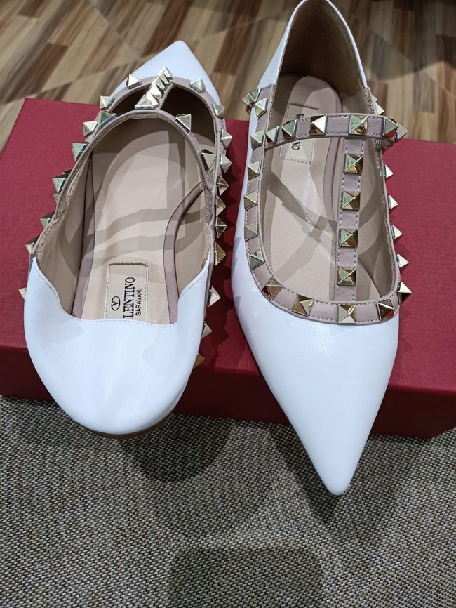 Valentino ROCKSTUD patent leather studded ballet flats WS0403V-4