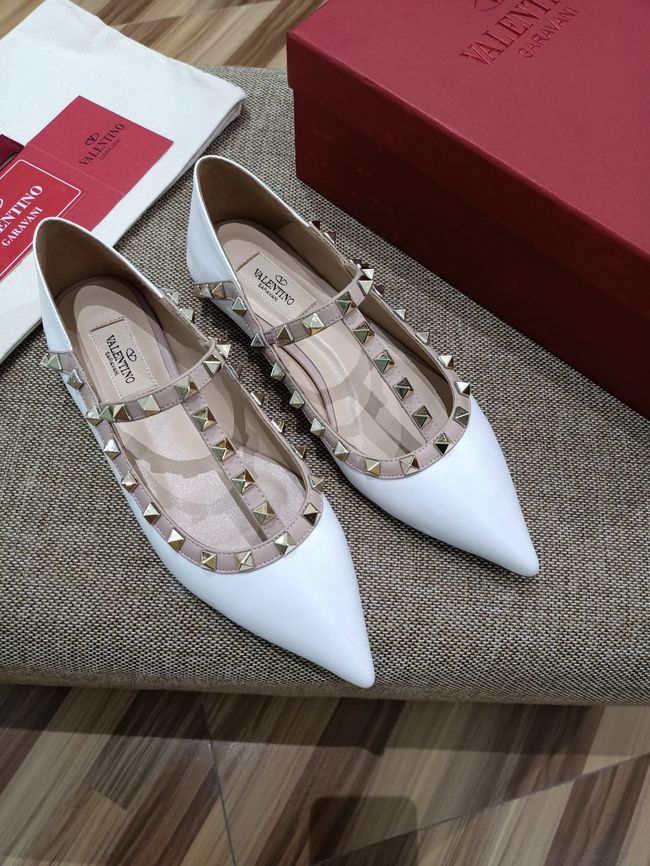 Valentino ROCKSTUD patent leather studded ballet flats WS0403V-4