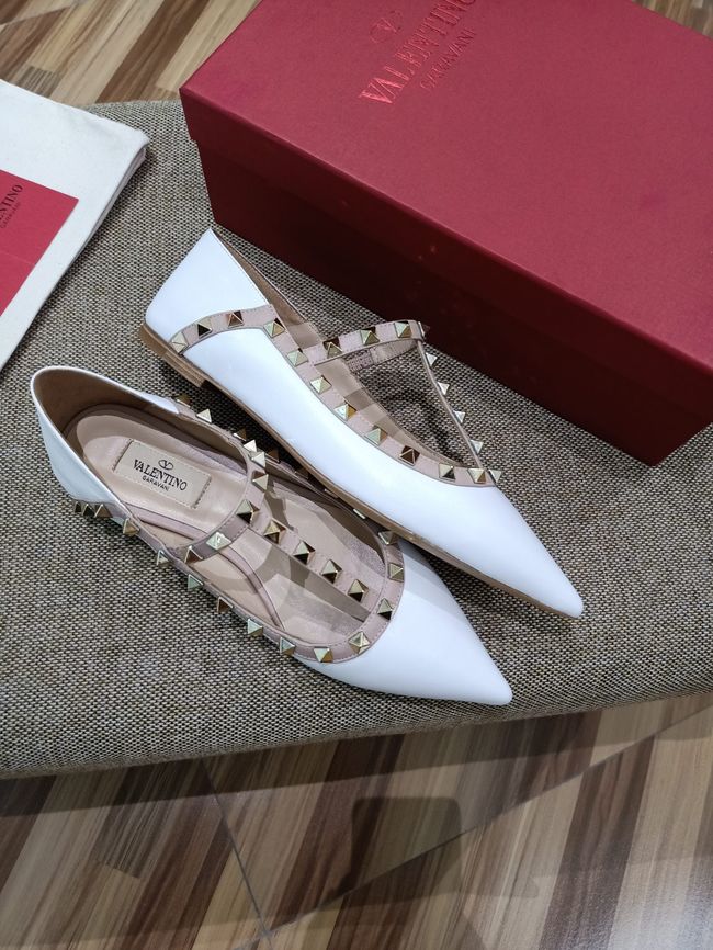 Valentino ROCKSTUD patent leather studded ballet flats WS0403V-4