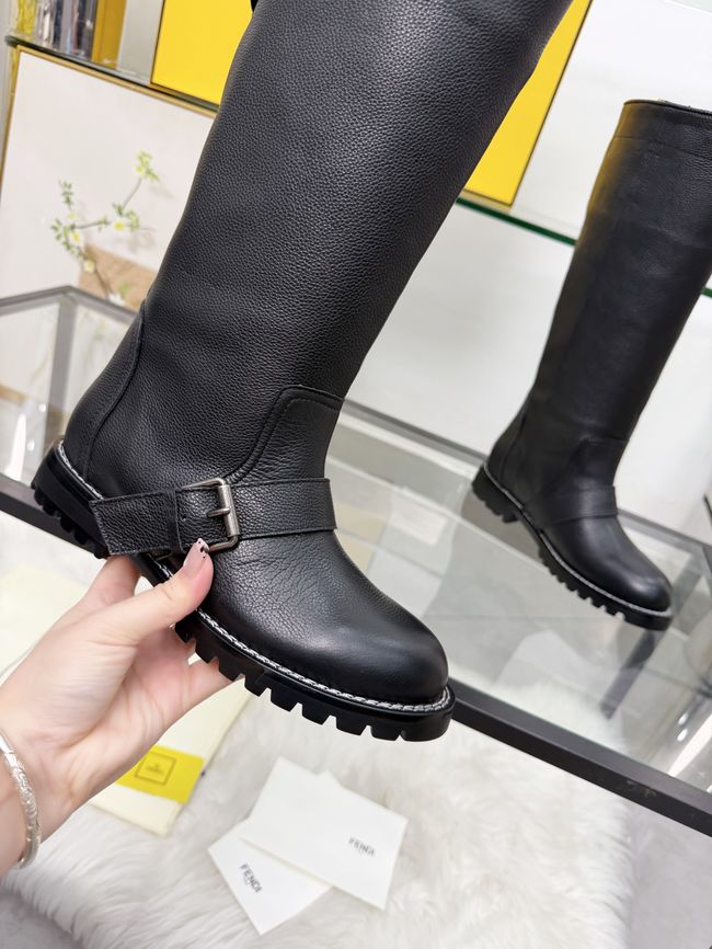 FENDI Commando leather boots 8T9048-1