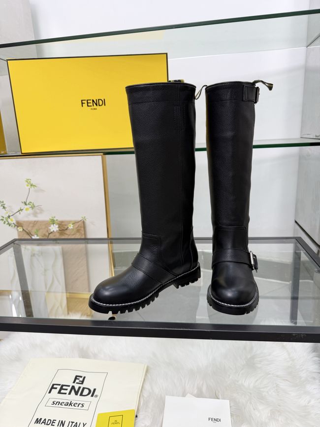 FENDI Commando leather boots 8T9048-1