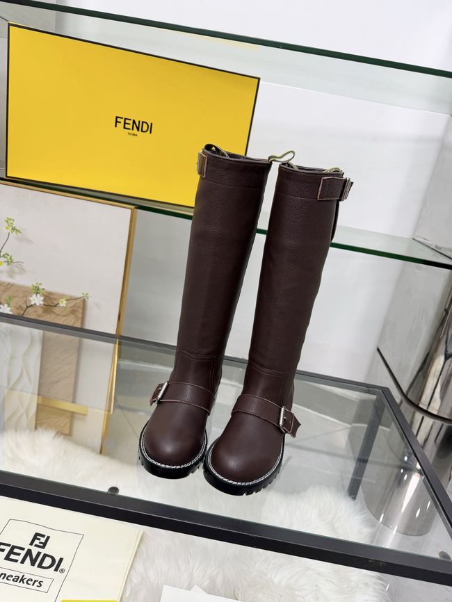 FENDI Commando leather boots 8T9048-2