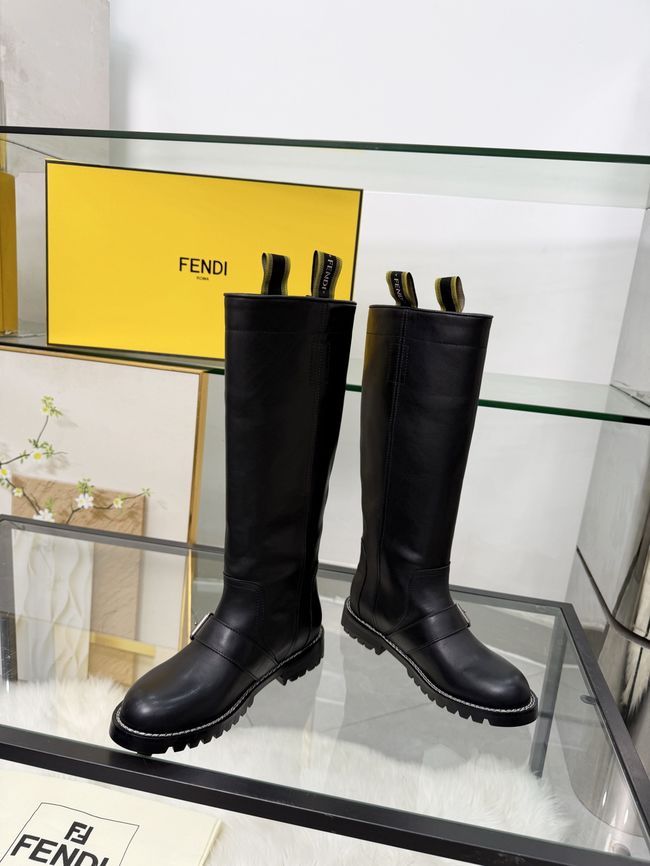 FENDI Commando leather boots 8T9048-5