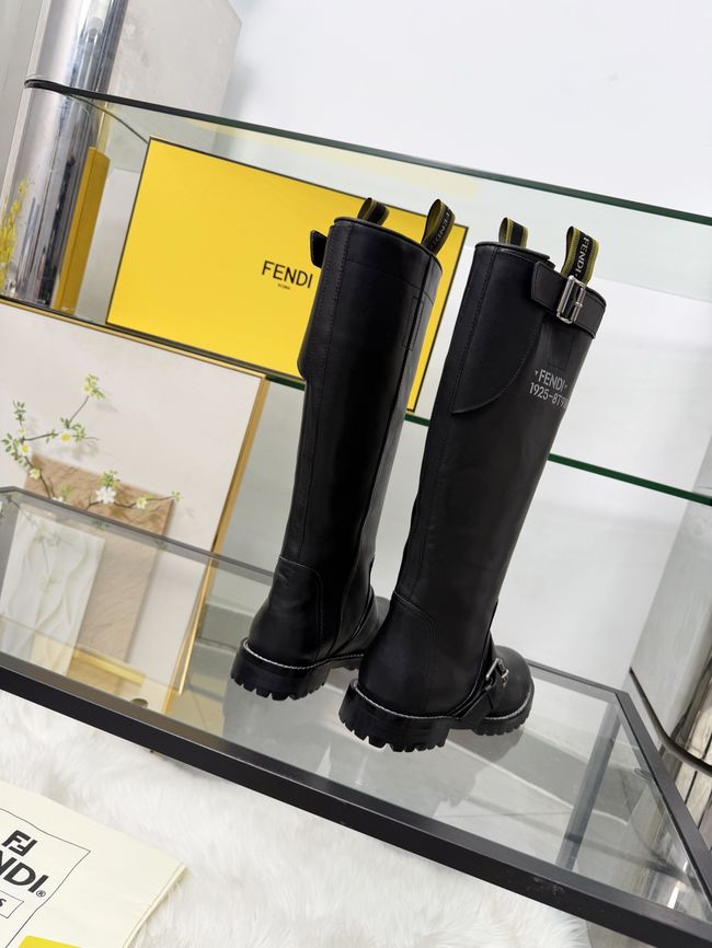 FENDI Commando leather boots 8T9048-5