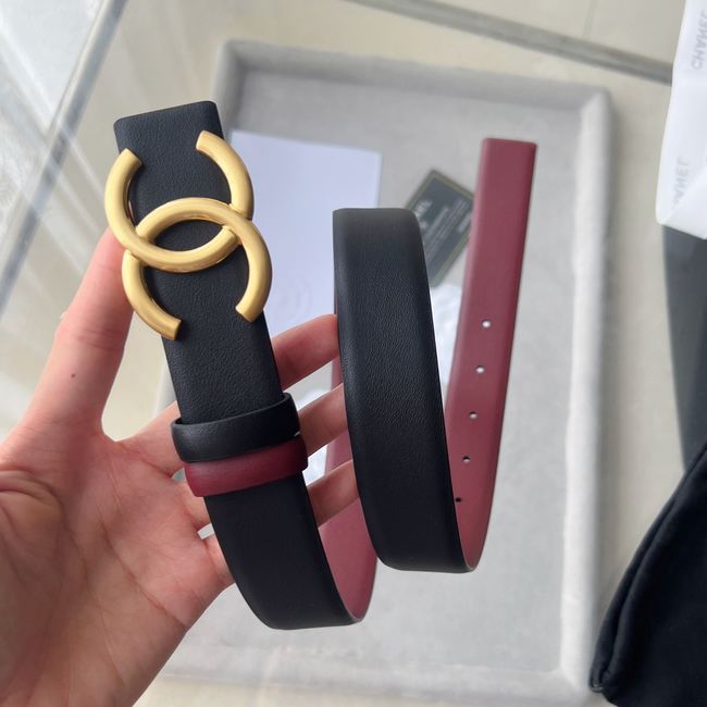 Chanel Leather belt 30MM ABH250-2