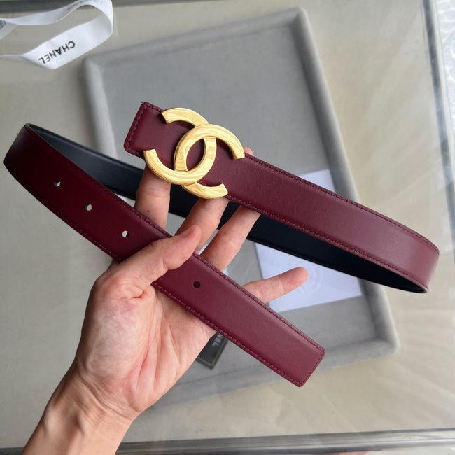 Chanel Leather belt 30MM ABH250-4