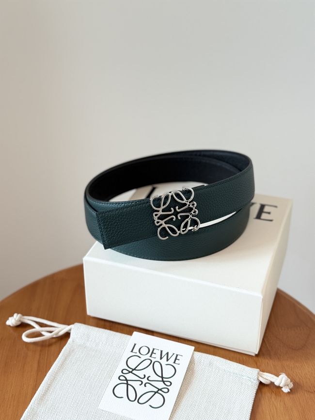 Loewe Cowhide Double-Sided Anagram Belt 35MM 26X03-6