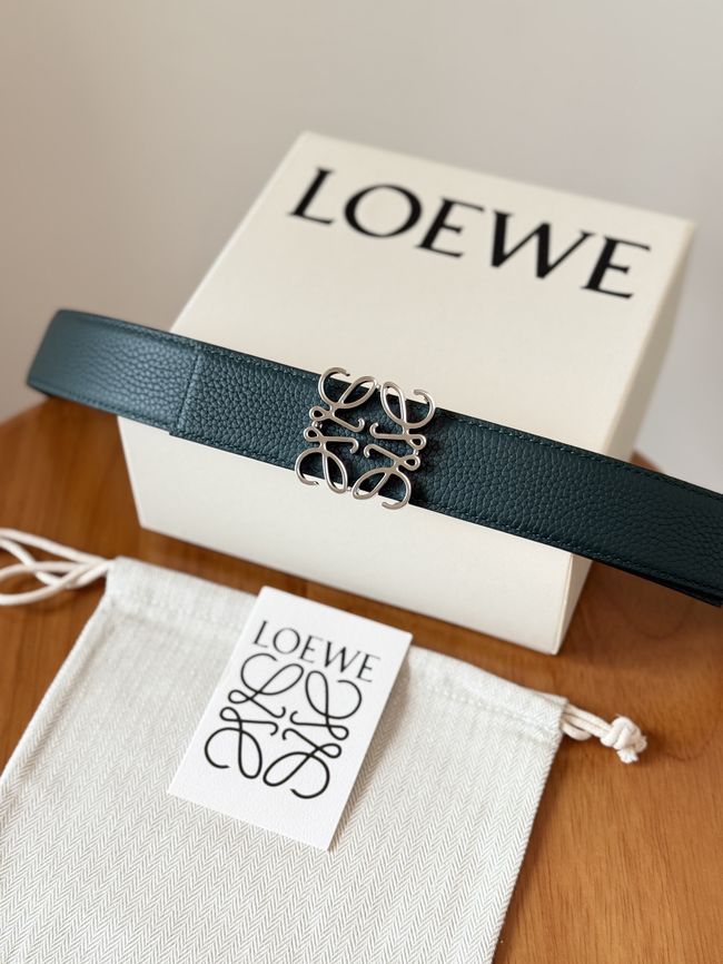 Loewe Cowhide Double-Sided Anagram Belt 35MM 26X03-6