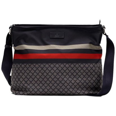 Gucci 270.410 F951N 8611 Media Messenger Bag Beige / Blu