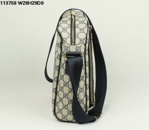 Gucci 113.758 Blu Borse Messenge impermeabili