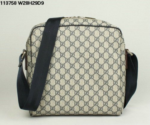 Gucci 113.758 Blu Borse Messenge impermeabili