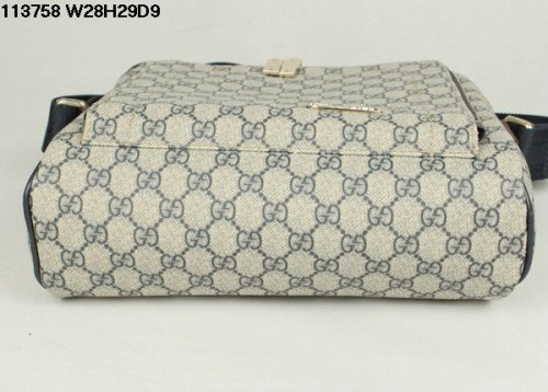 Gucci 113.758 Blu Borse Messenge impermeabili