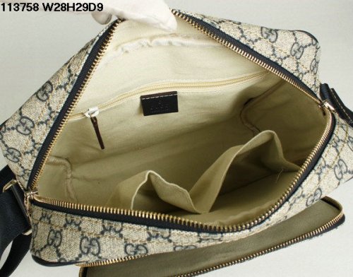 Gucci 113.758 Blu Borse Messenge impermeabili